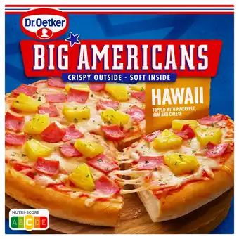PLUS Dr. Oetker Big Americans pizza Hawaii aanbieding