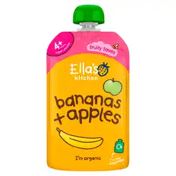 PLUS Ella's Kitchen Banaan appel 4+ aanbieding