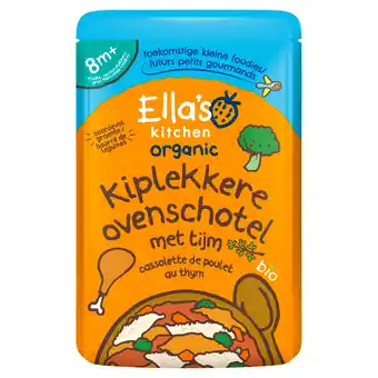 PLUS Ella's Kitchen kiplekkere ovenschotel met tijm 8m+ aanbieding