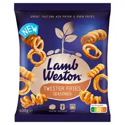 PLUS Lamb Weston Twister seasoned fries aanbieding
