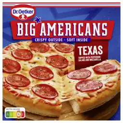 PLUS Dr. Oetker Big Americans pizza Texas aanbieding