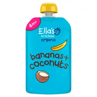 PLUS Ella's Kitchen 4+ Banana Coconut aanbieding