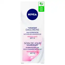 PLUS Nivea Essentials Dagcrème 24H Voedend Spf15 aanbieding