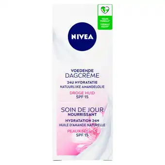 PLUS Nivea Essentials Dagcrème 24H Voedend Spf15 aanbieding