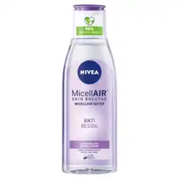 PLUS Nivea Soothing Micellair Water aanbieding