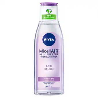 PLUS Nivea Soothing Micellair Water aanbieding
