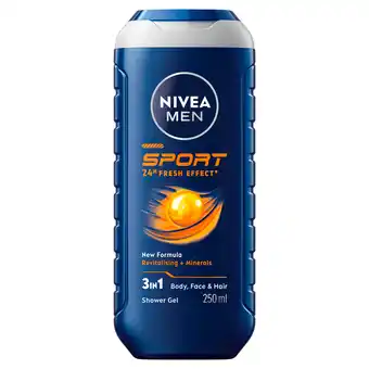 PLUS Nivea For Men Douchegel sport aanbieding