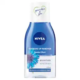 PLUS Nivea Double Effect Oogmake-Up Remover aanbieding