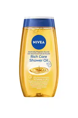 PLUS Nivea Doucheolie natural oil aanbieding