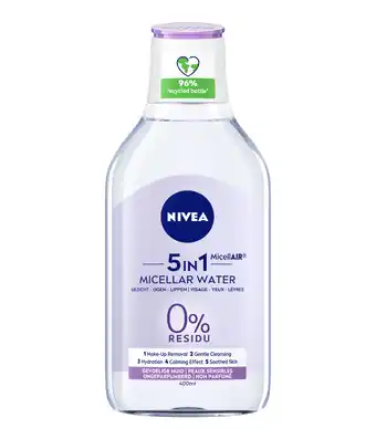 PLUS Nivea Gevoelige huid Micellair Water aanbieding