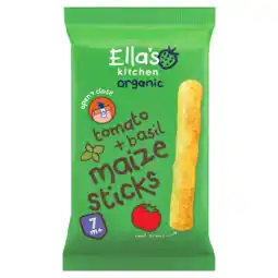PLUS Ella's Kitchen Maize stick tomaat basilicum 7+ aanbieding