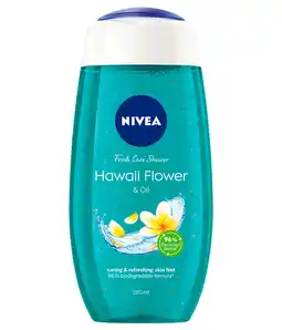 PLUS Nivea Douchegel hawaii flower&oil aanbieding