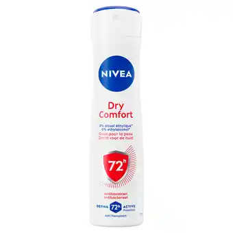 PLUS Nivea Deo spray dry comfort aanbieding