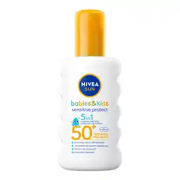 PLUS Nivea Sun Zonnespray Kids SPF50+ aanbieding