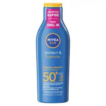 PLUS Nivea Sun Zonnemelk SPF50+ aanbieding