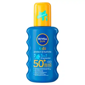 PLUS Nivea Sun Hydraterende zonnespray SPF50+ aanbieding