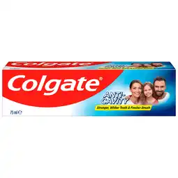 PLUS Colgate Tandpasta anti cavity aanbieding