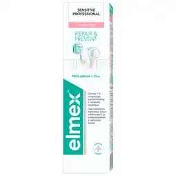 PLUS Elmex Tandpasta sensitive Repair&Prevent aanbieding