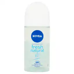 PLUS Nivea Deo roller fresh natural aanbieding