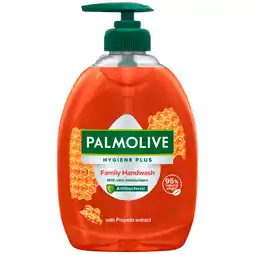PLUS Palmolive Vloeibare zeep hygiene-plus pomp aanbieding