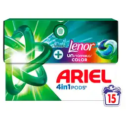 PLUS Ariel +Pods 4in1 unstoppables touch of lenor aanbieding