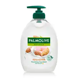 PLUS Palmolive Naturals vloeibare zeep amandel pomp aanbieding