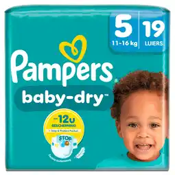 PLUS Pampers Baby-Dry maat 5 aanbieding