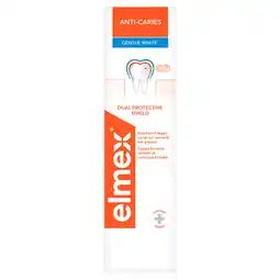 PLUS Elmex Anti caries whitening tandpasta aanbieding