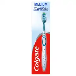 PLUS Colgate Tandenborstel max white aanbieding