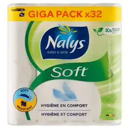 PLUS NALYS Soft hybride toiletpapier aanbieding