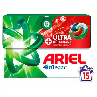 PLUS Ariel + Pods 4in1 ultra vlekverwijderaar aanbieding