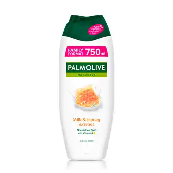 PLUS Palmolive Douche Naturals Milk & Honey aanbieding