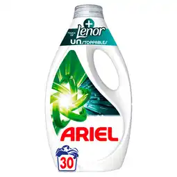PLUS Ariel + Vloeibaar touch of lenor 30sc aanbieding