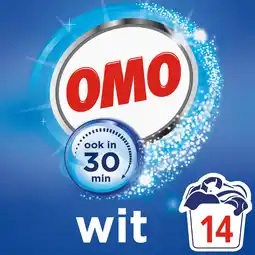 PLUS Omo Wasmiddel poeder wit aanbieding