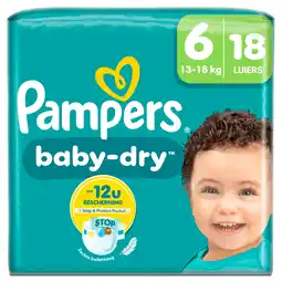 PLUS Pampers Baby-Dry maat 6 aanbieding