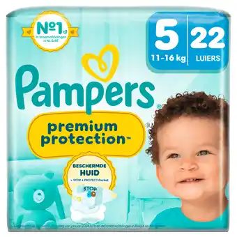 PLUS Pampers Premium Protection maat 5 aanbieding