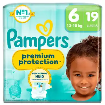 PLUS Pampers Premium Protection maat 6 aanbieding