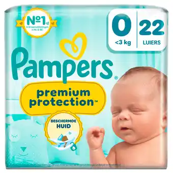 PLUS Pampers Premium protection maat 0 aanbieding
