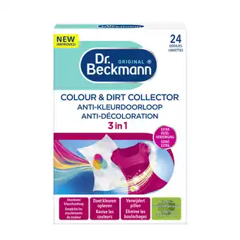 PLUS Dr. Beckman Colour & dirt collector aanbieding