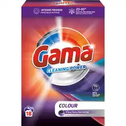 PLUS Gama poeder wasmiddel regulier 18sc aanbieding