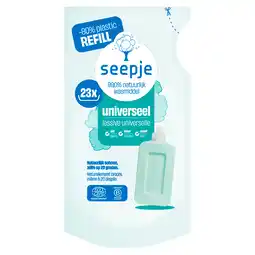 PLUS Seepje Wasmiddel Refill Sprankelende Jasmijn aanbieding