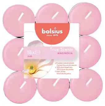 PLUS Bolsius Geurtheelicht true scents magnolia aanbieding