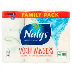 PLUS NALYS Vochtvangers keukenpapier aanbieding