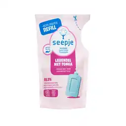PLUS Seepje Handzeep Laven met Tonka navul aanbieding