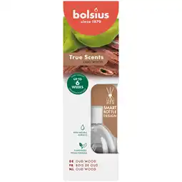 PLUS Bolsius Geurverspreider true scents oud wood aanbieding