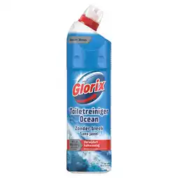 PLUS Glorix wc gel zonder bleek ocean aanbieding