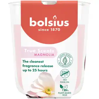 PLUS Bolsius Geurglas 80/73 True Scents Magnolia aanbieding
