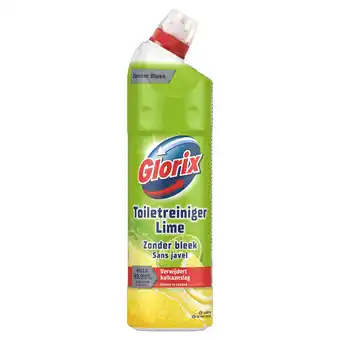 PLUS Glorix wc gel zonder bleek limoen aanbieding