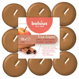 PLUS Bolsius Geurtheelicht True Scents Apple Cin aanbieding