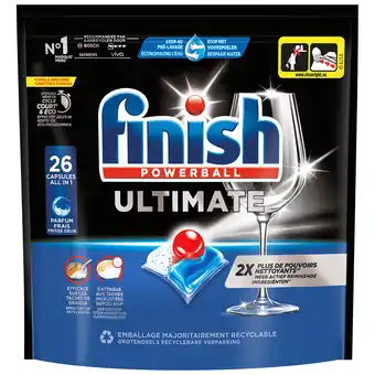 PLUS Finish Ultimate regular vaatwascapsules aanbieding